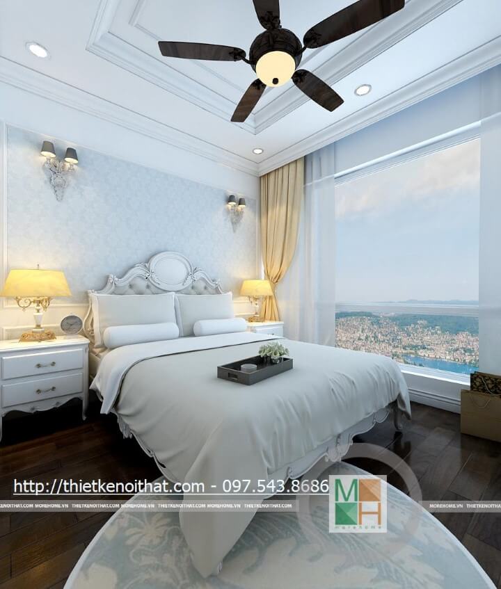 Thiết kế nội thất chung cư Mandarin Garden căn hộ Duplex